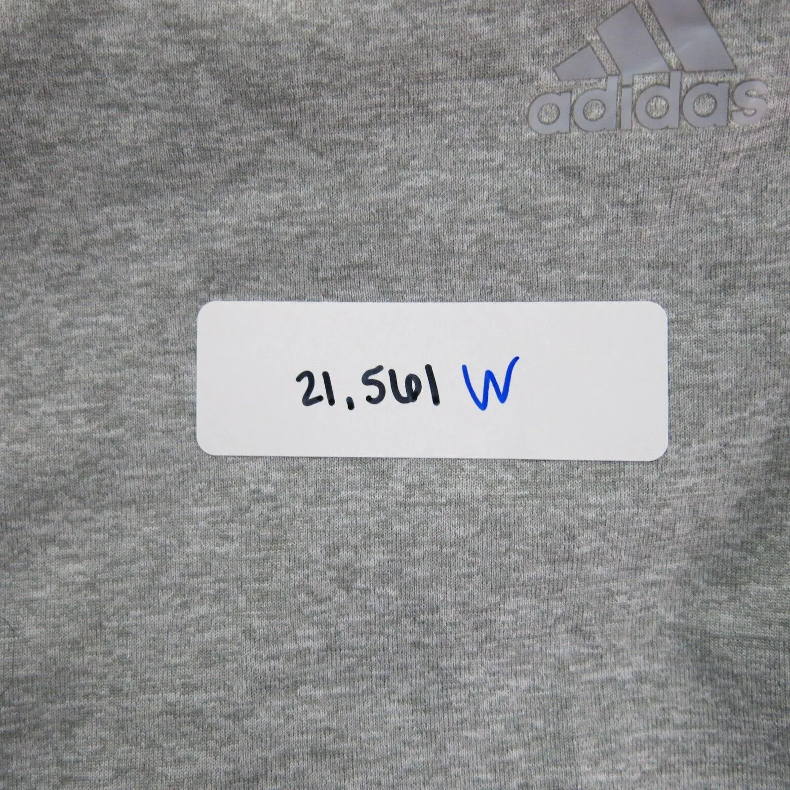 Adidas Womens T Shirt Top Fitted Workout Climalite V Neck Short Sleeve Gray Sz M