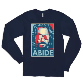 Big Lebowski Abide, Hope Style Long Sleeve Shirt