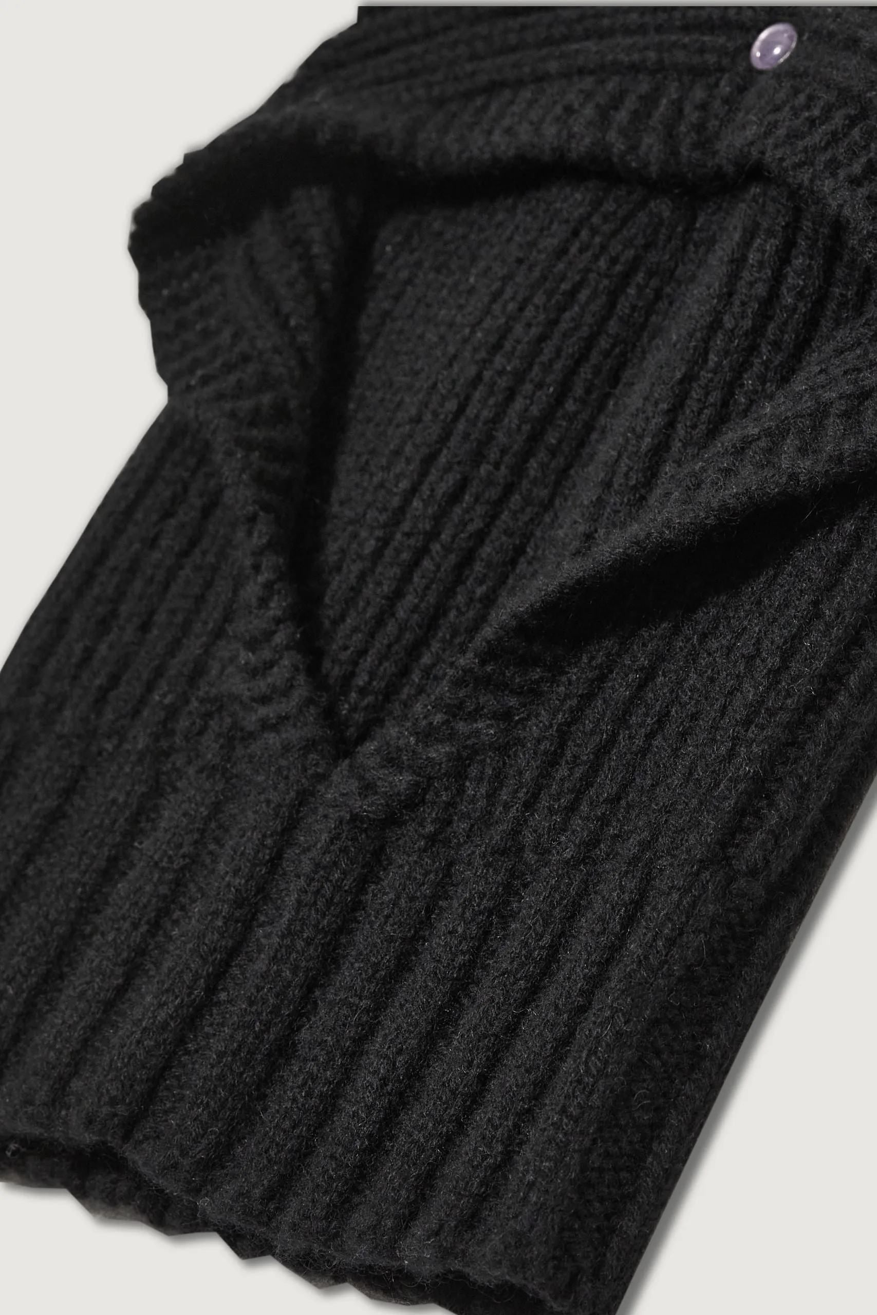 Black Cashmere Balaclava