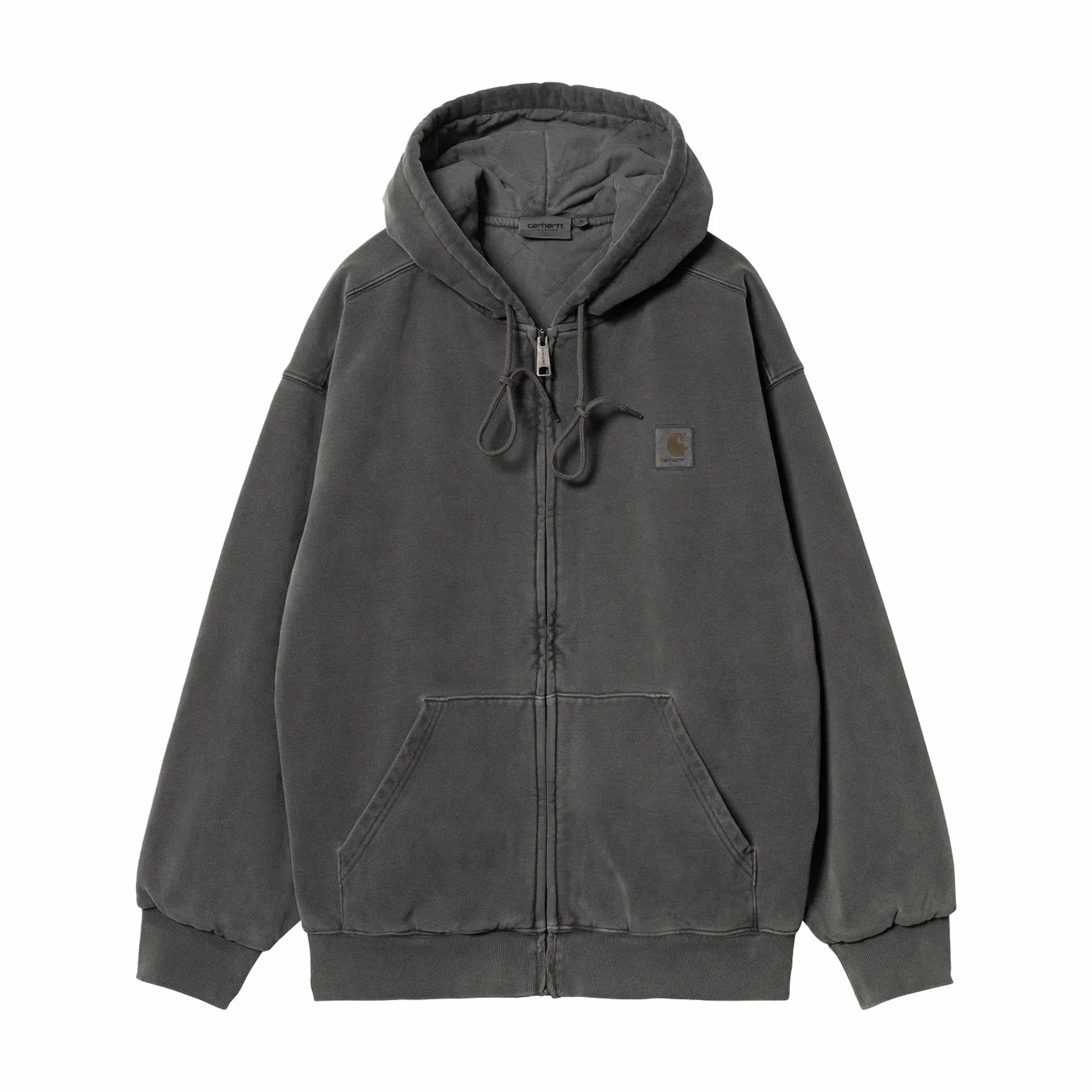 Carhartt WIP Hooded Vista Jacket Graphite Garment Dyed (Grey)