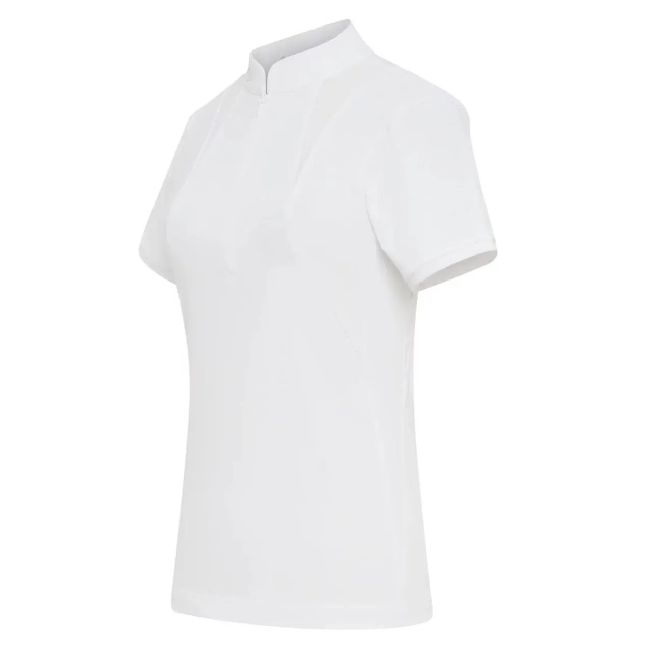 CASSY SHORT SLEEVED WOMEN&#x27;S COMPETITION POLO SHIRT WHITE