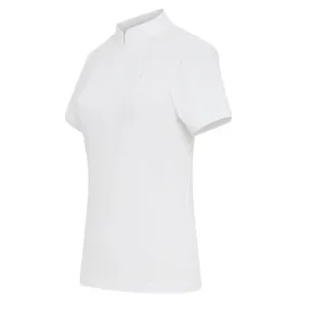 CASSY SHORT SLEEVED WOMEN&#x27;S COMPETITION POLO SHIRT WHITE