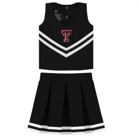 Cheer Set with Bloomer | Texas Tech Black