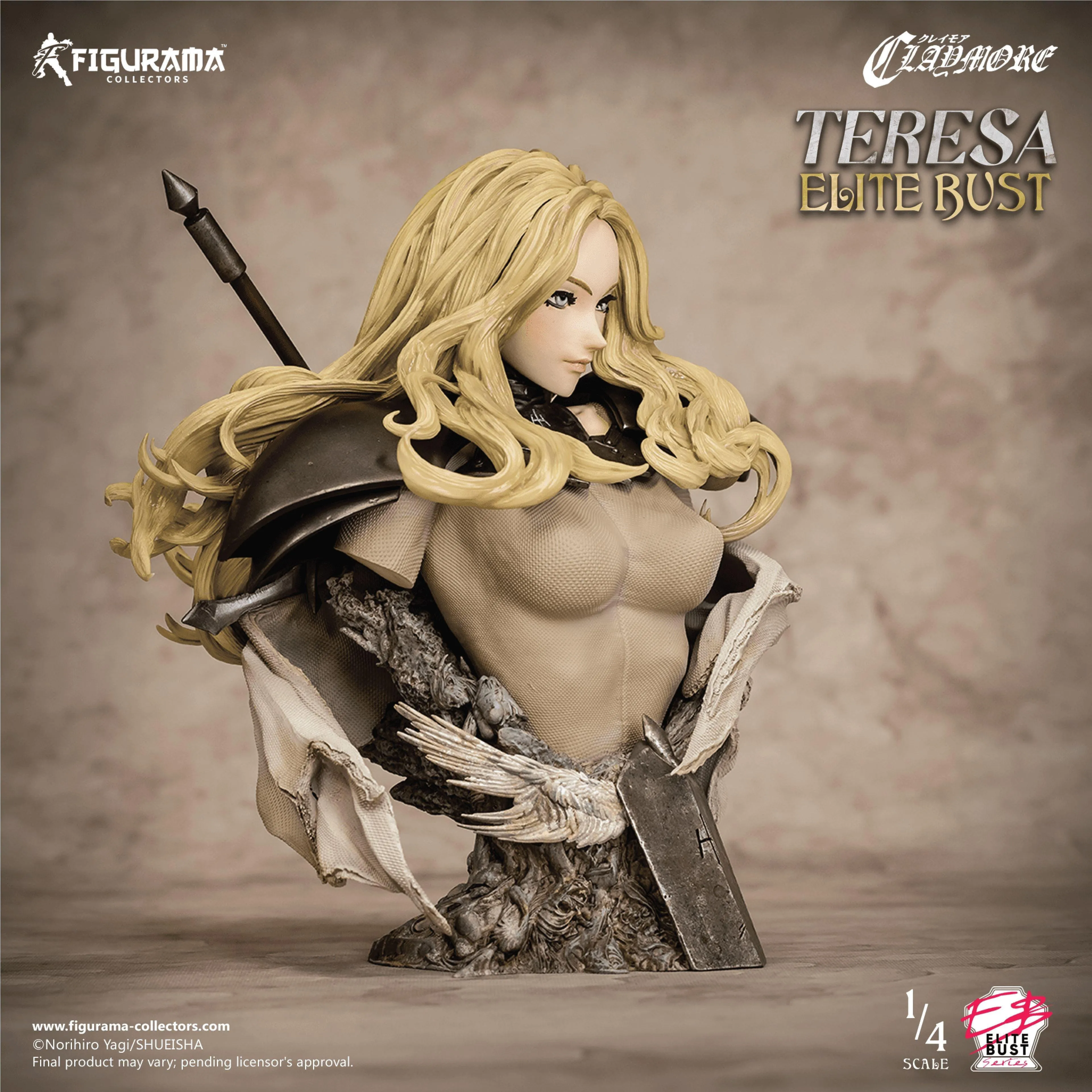 Claymore Teressa Elite Bust- Flexible Plan for Eight Months