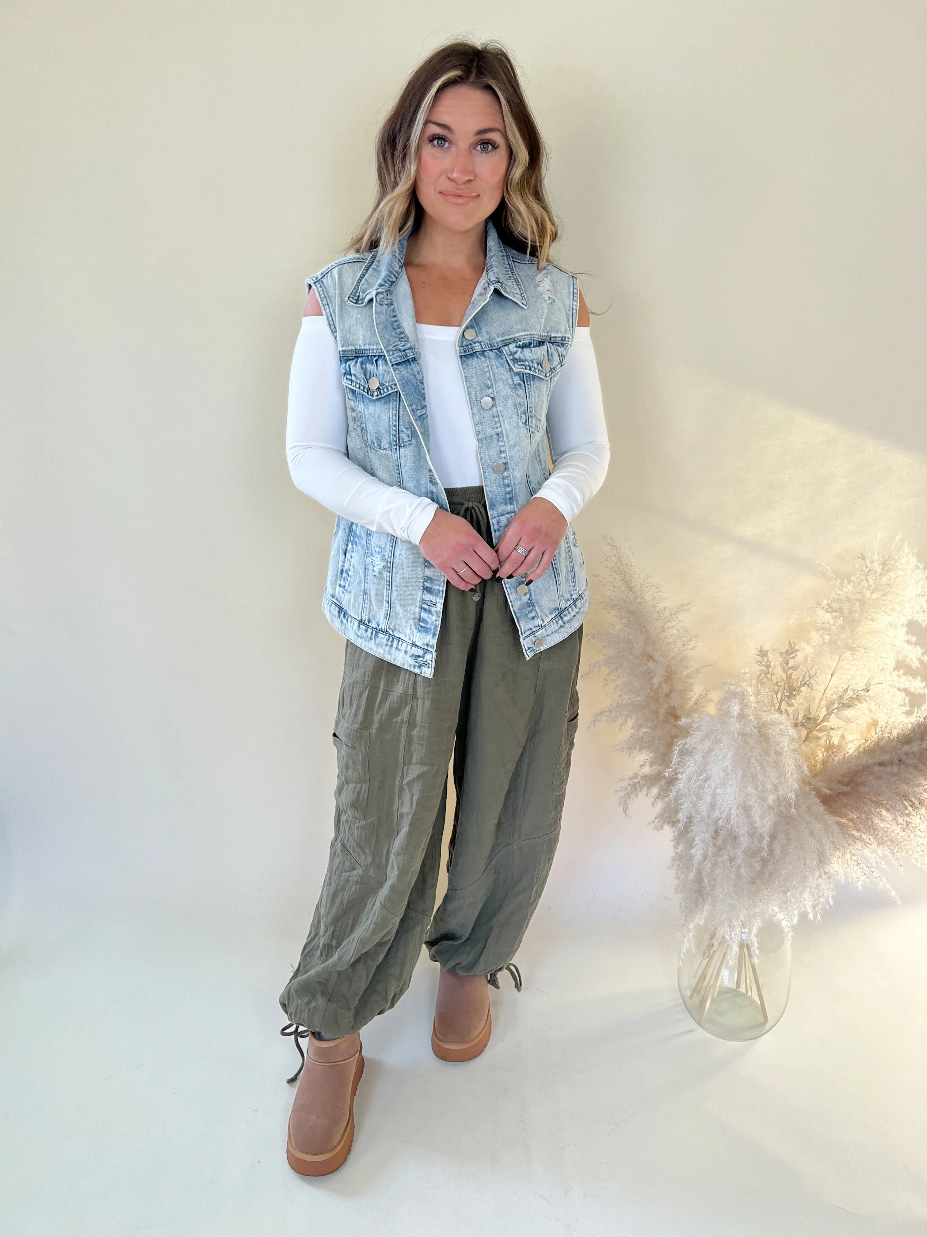 Connor Denim Vest