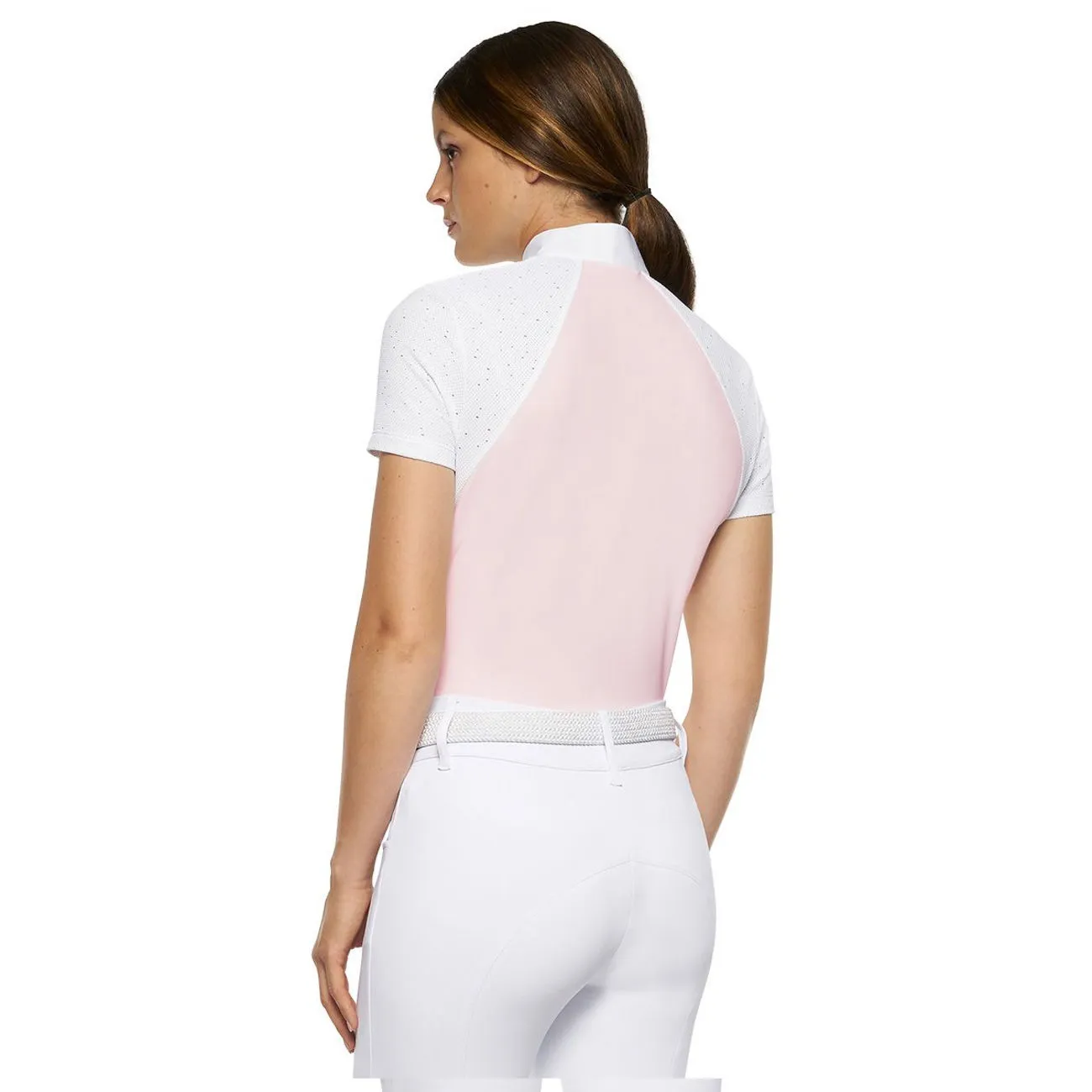 CROCHET JERSEY COMPETITION SHORT SLEEVE SHIRT WOMEN