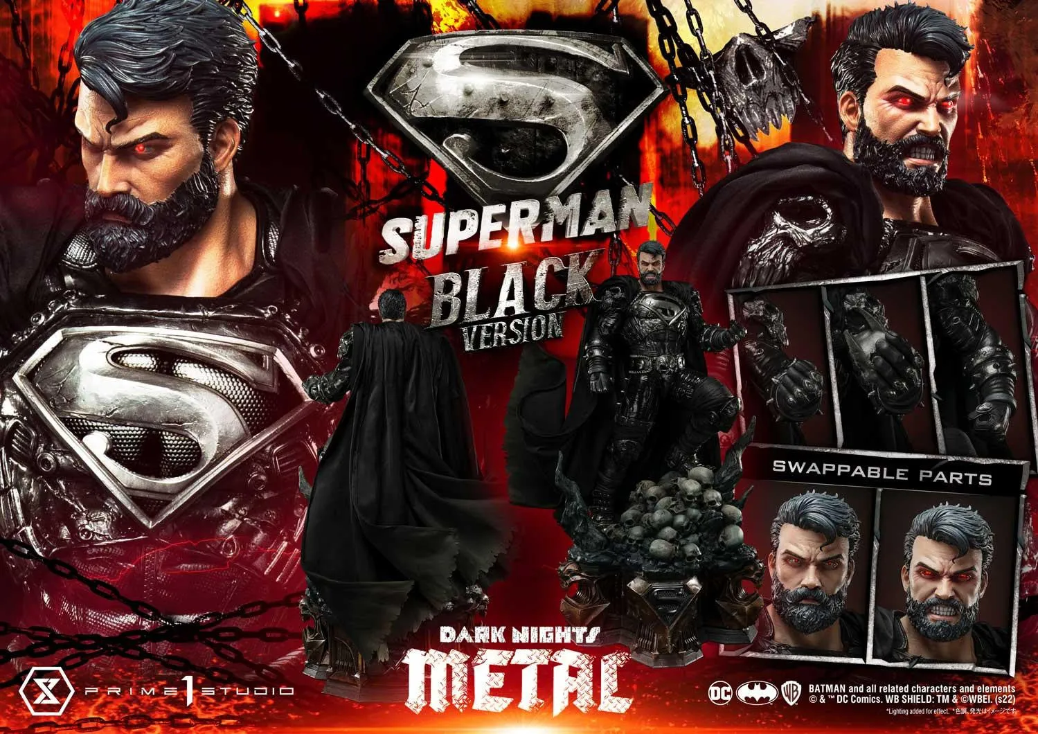 Dark Nights Metal: Superman Black Version