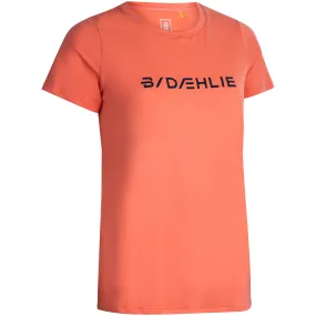 Dæhlie Women&#x27;s T-Shirt Focus Persimmon | Buy Dæhlie Women&#x27;s T-Shirt Focus Persimmon here | Outnorth