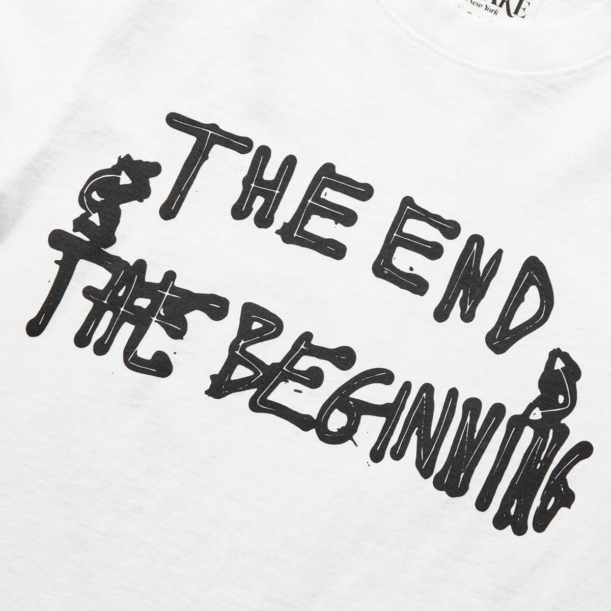 END AND BEGINNING SHORT SLEEVE T-SHIRT
