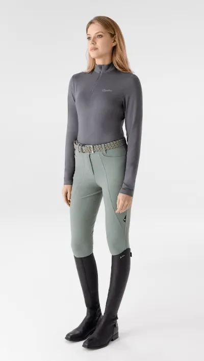 Equiline - ESTRAE Women's Second Skin with UV Training Shirt SS24 - All Sales Final