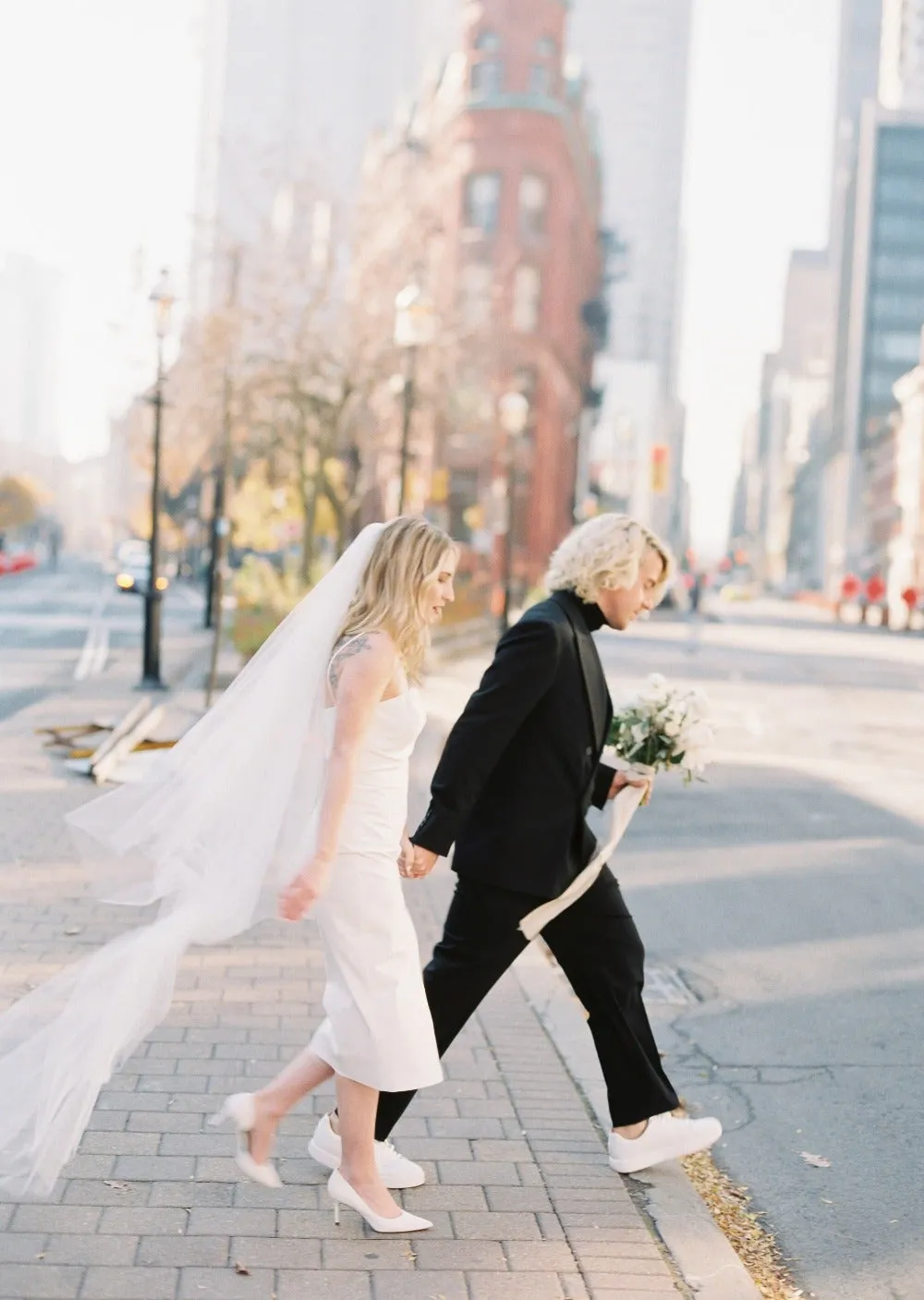 FALLON Whisper Tulle Drop Veil