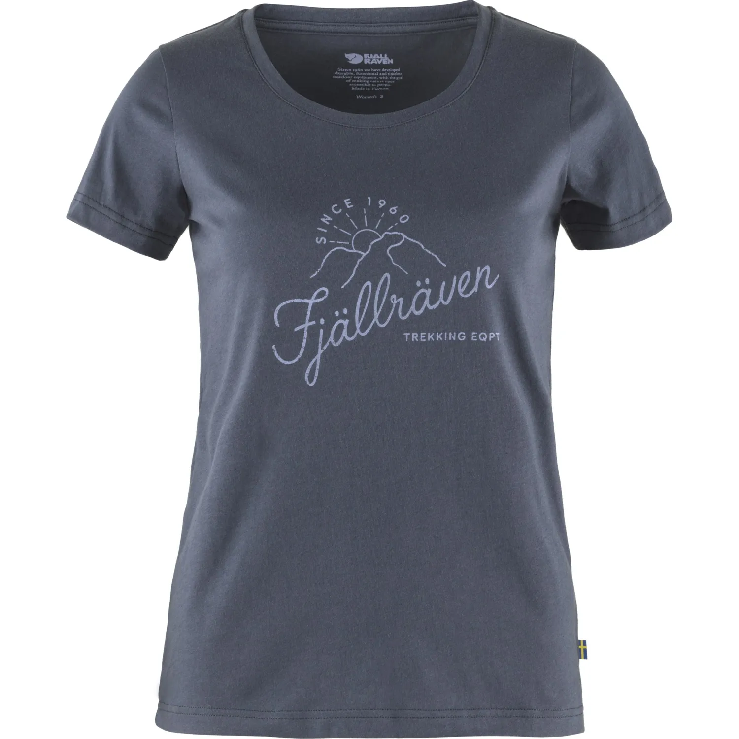 Fjällräven Women&#x27;s Sunrise T-shirt Navy | Buy Fjällräven Women&#x27;s Sunrise T-shirt Navy here | Outnorth