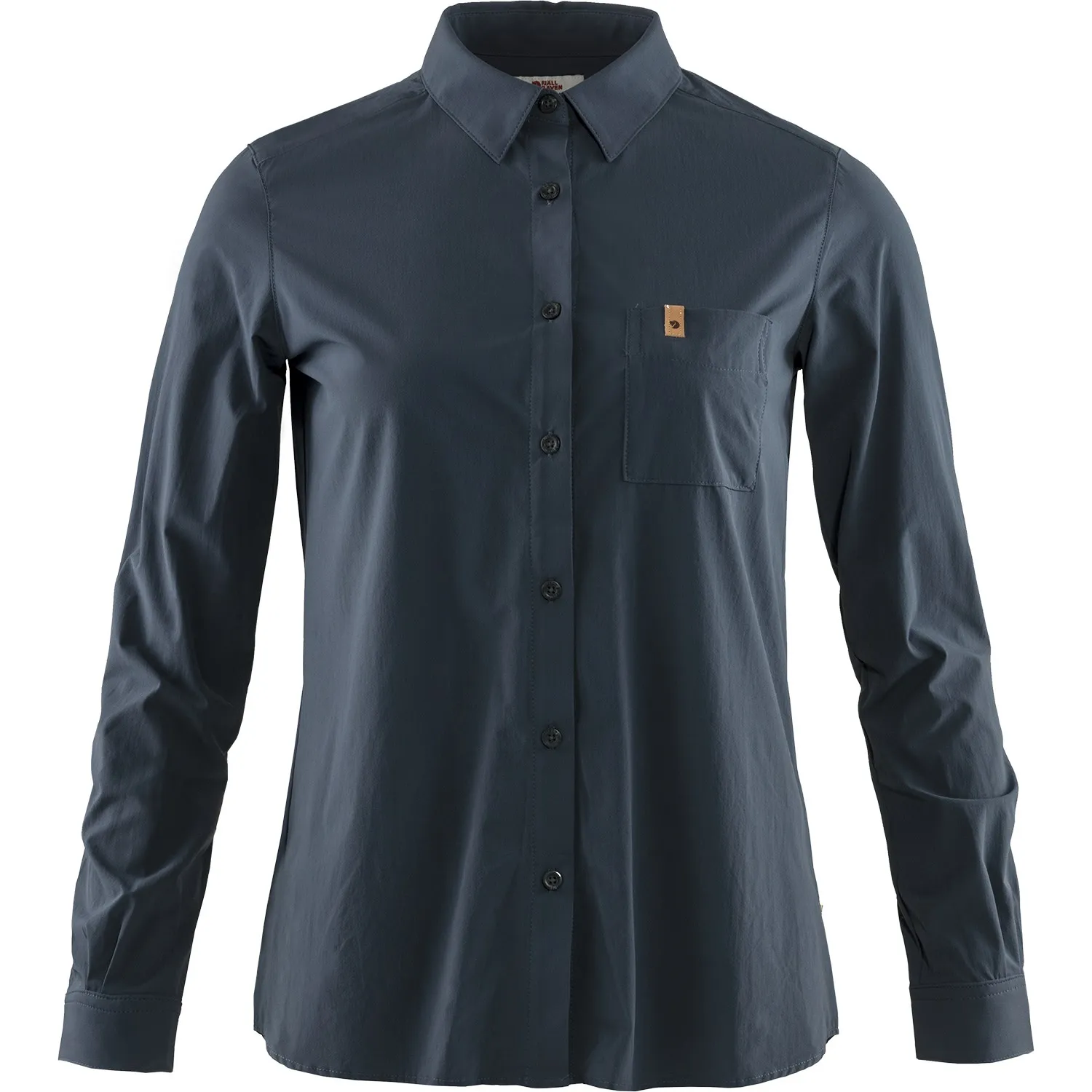 Fjällräven Women&#x27;s Övik Lite Shirt Long Sleeve Navy | Buy Fjällräven Women&#x27;s Övik Lite Shirt Long Sleeve Navy here | Outnorth