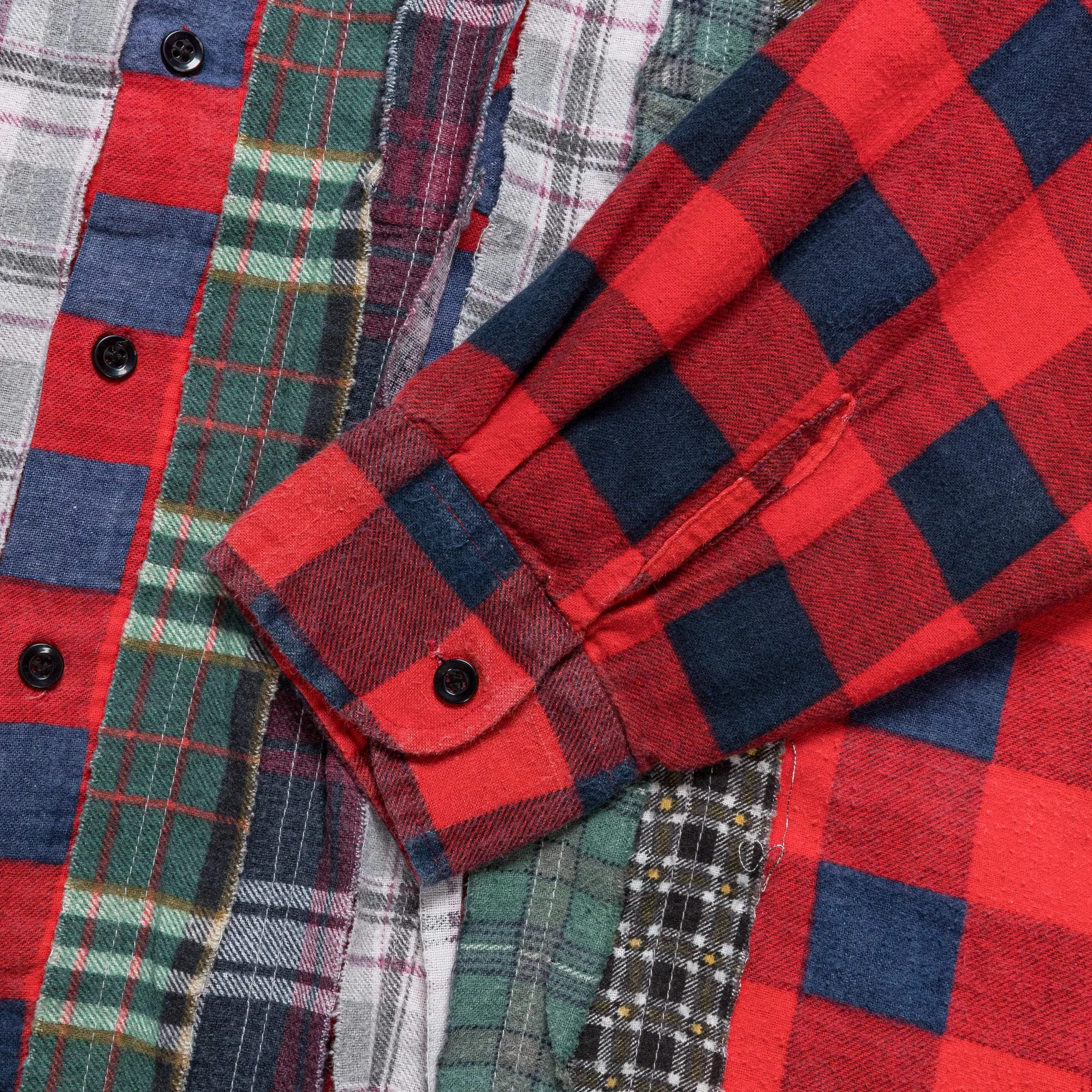 FW24 Rebuild Flannel Ribbon Shirt - X-Large #4