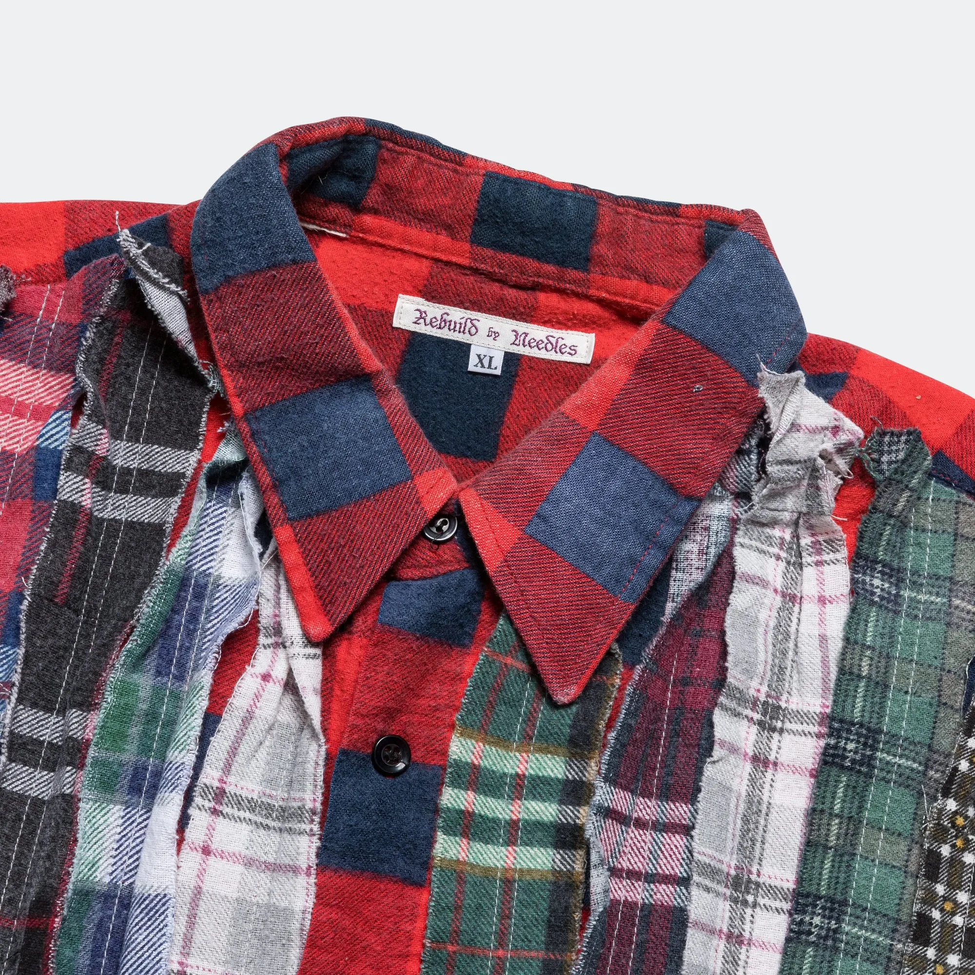 FW24 Rebuild Flannel Ribbon Shirt - X-Large #4