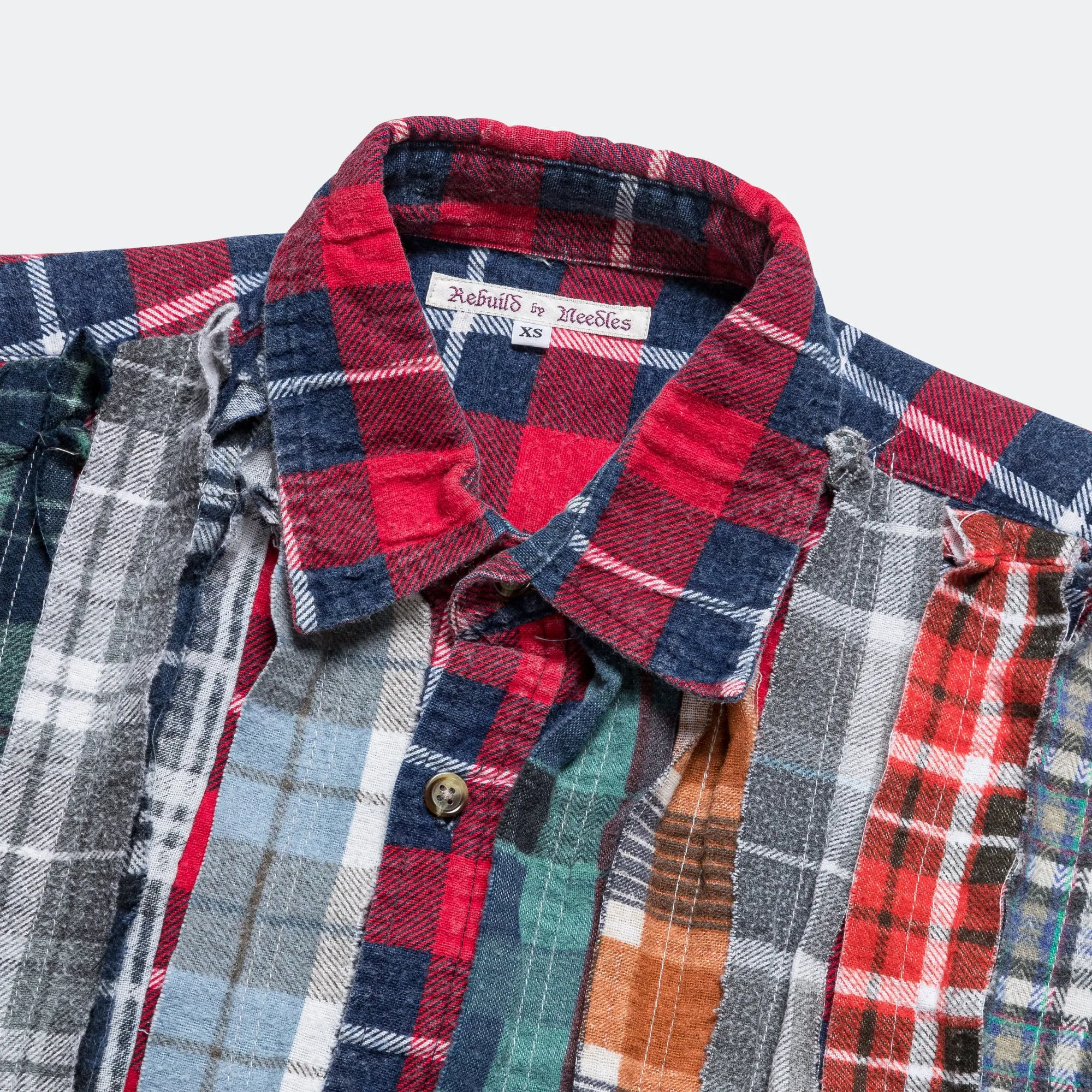 FW24 Rebuild Flannel Ribbon Shirt - X-Small #1