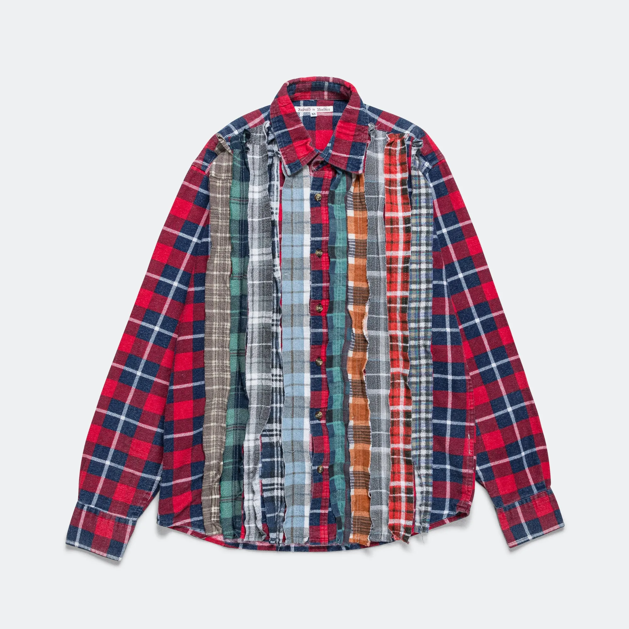 FW24 Rebuild Flannel Ribbon Shirt - X-Small #1