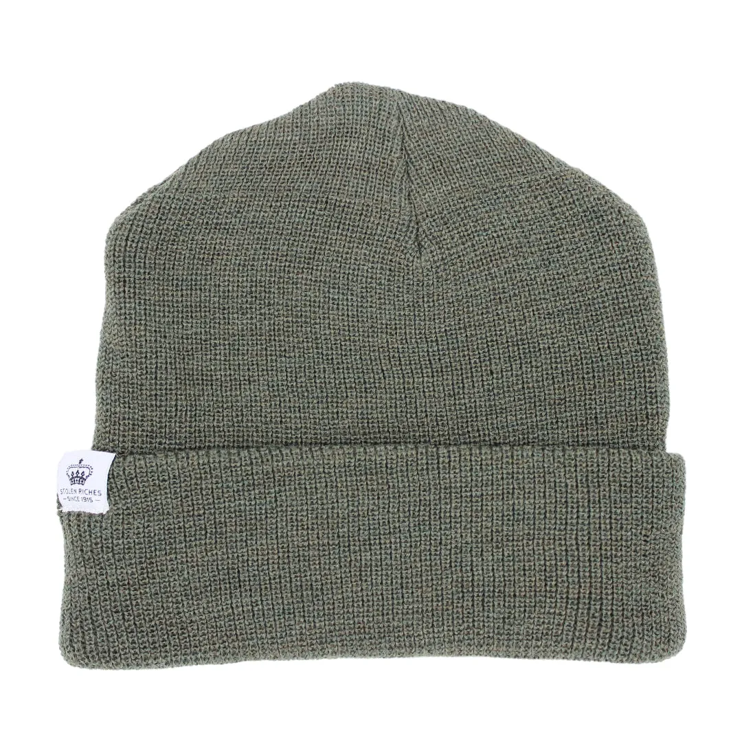 Green Spruce - Merino Wool Beanie