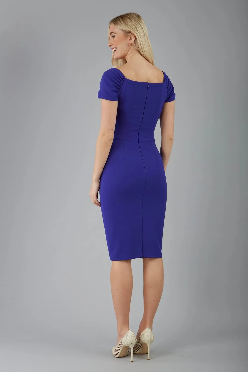 Laurentia Pencil Off shoulder Dress