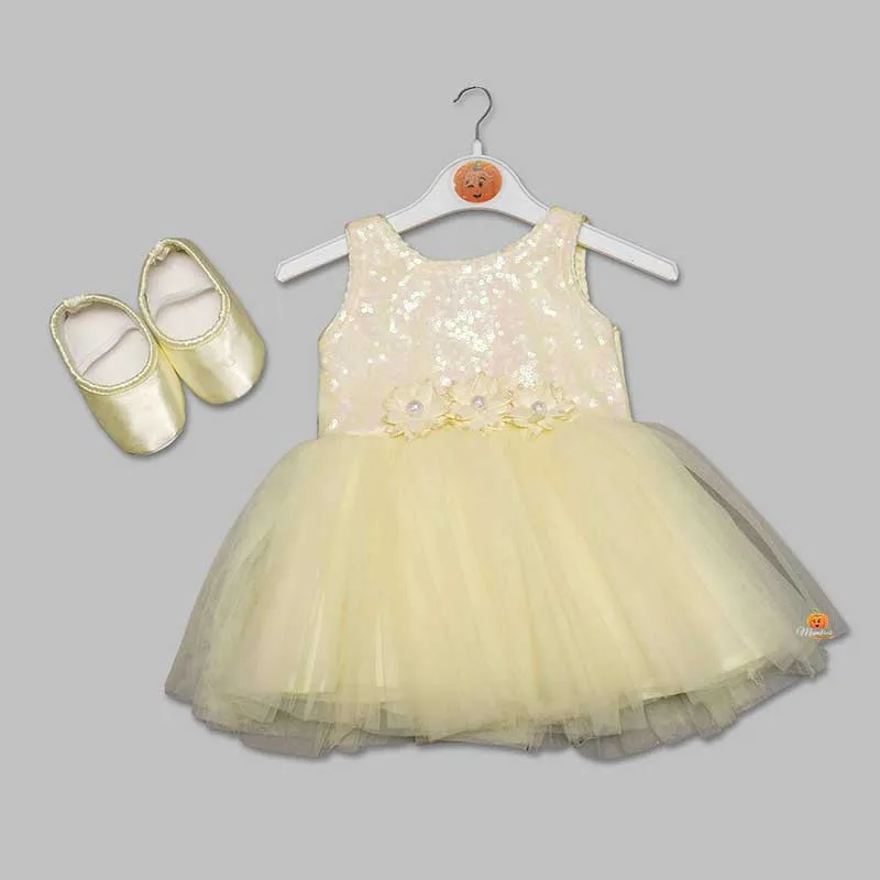 Lemon Frock for Baby Girls