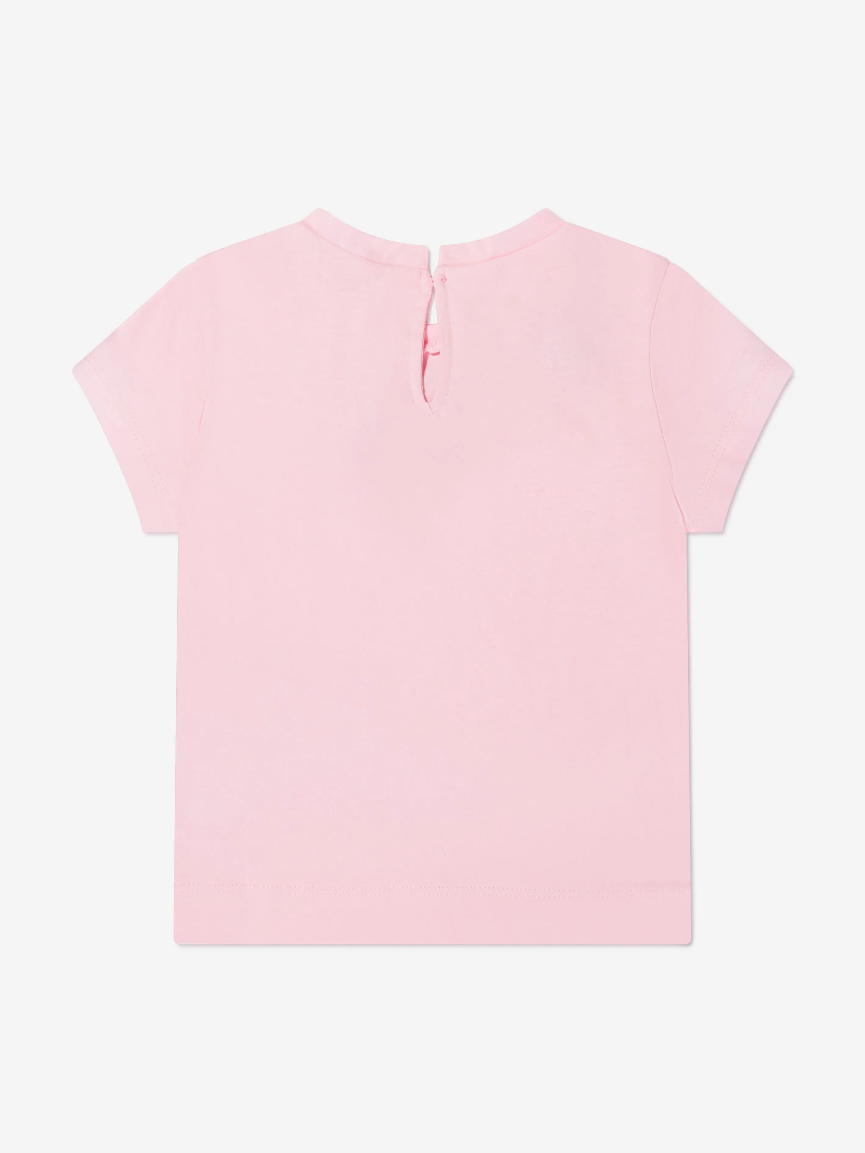 Monnalisa Baby Girls Cotton Jersey Applique T-Shirt