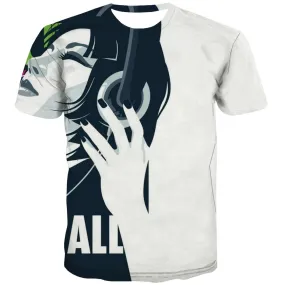Music T-shirt Men Instrument Tshirts Novelty Retro T-shirts Graphic Electronic Tshirts Cool