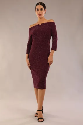 Neptune Sparkle Pencil Dress