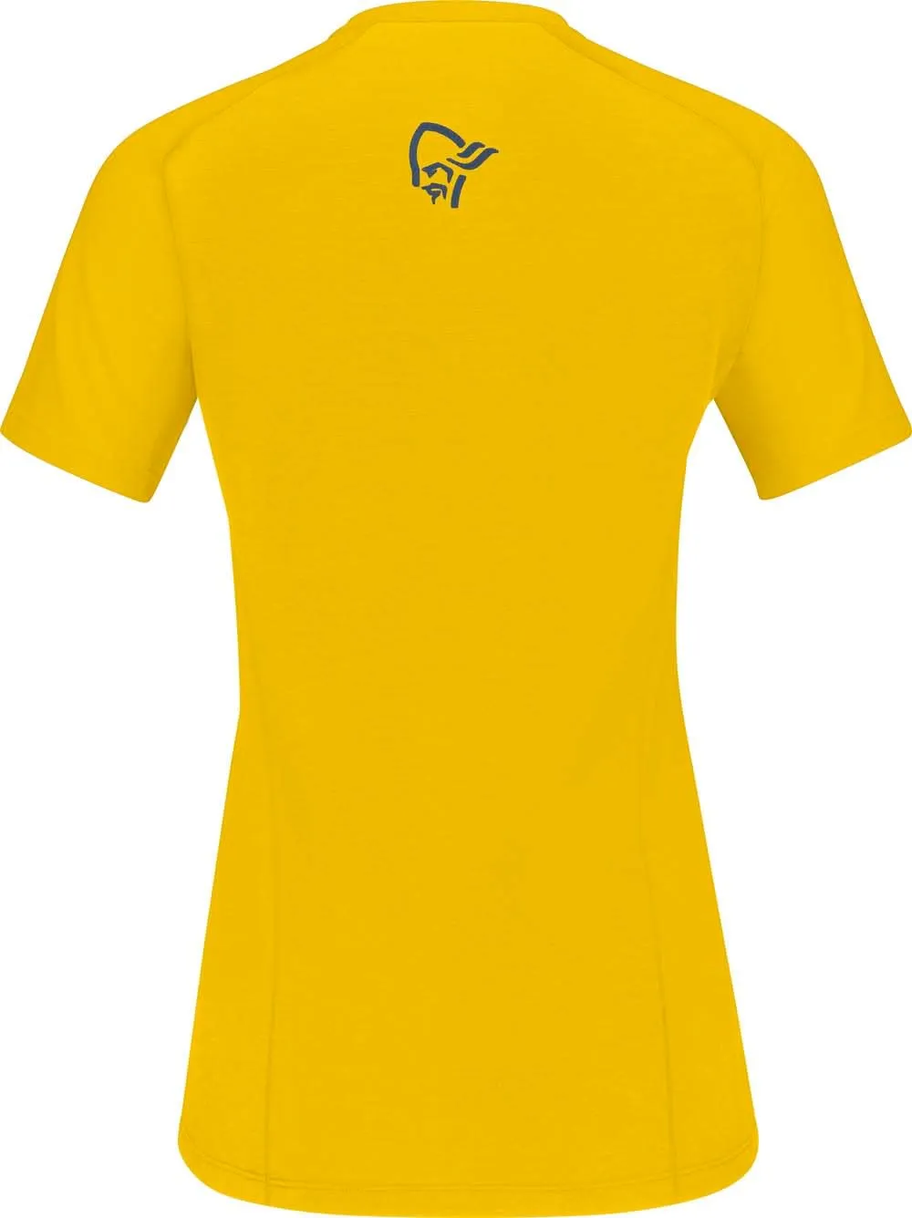 Norrøna Women&#x27;s Fjørå Wool T-Shirt Sulphur | Buy Norrøna Women&#x27;s Fjørå Wool T-Shirt Sulphur here | Outnorth