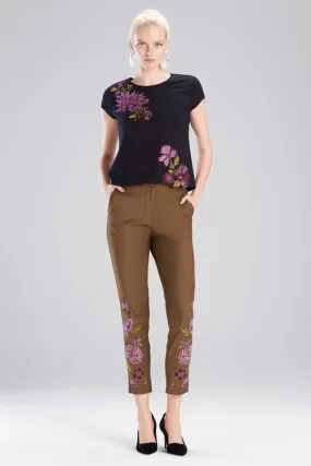 Novelty Tees T-Shirt With 3D Embroidery