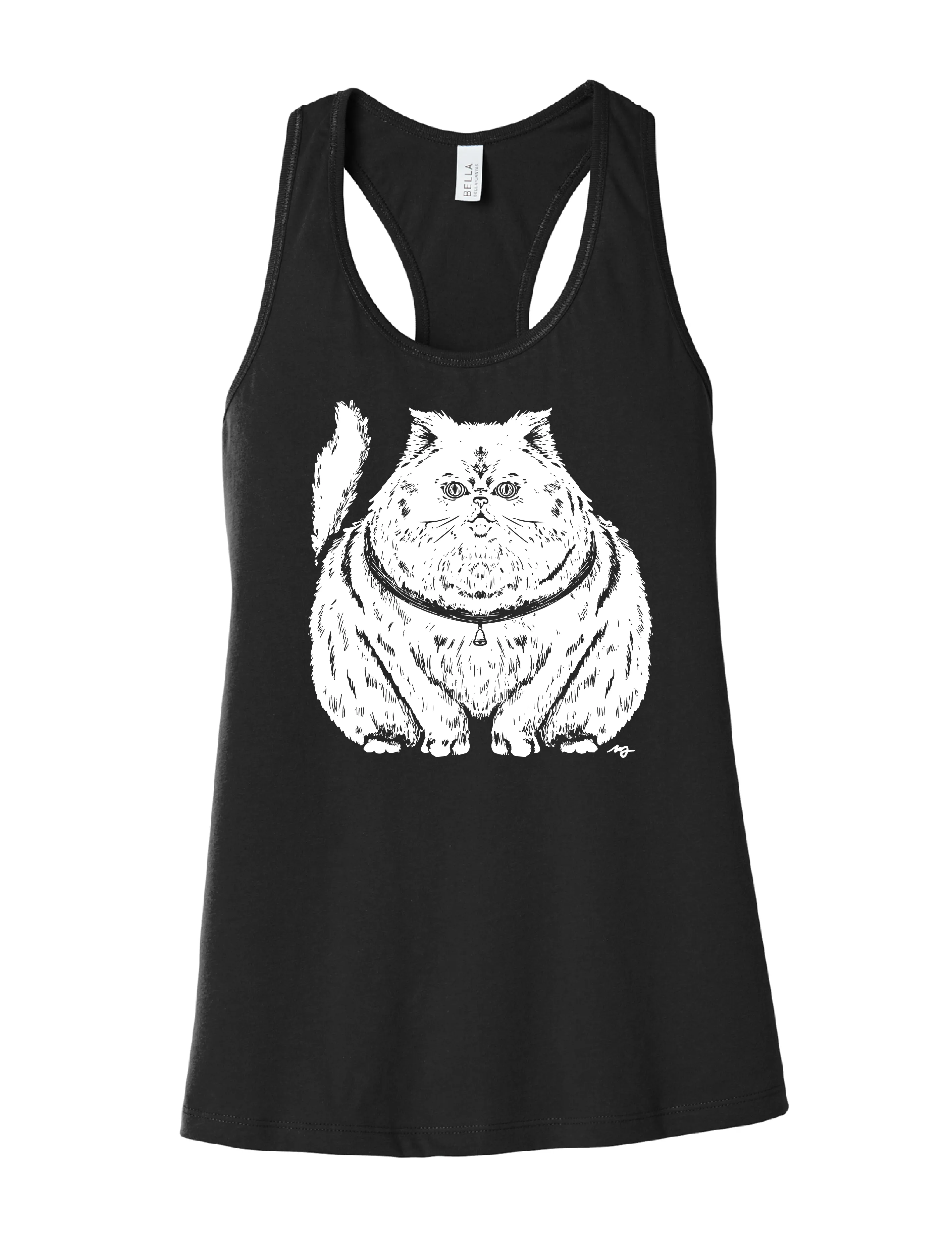 Plump Cat · Racerback Tank