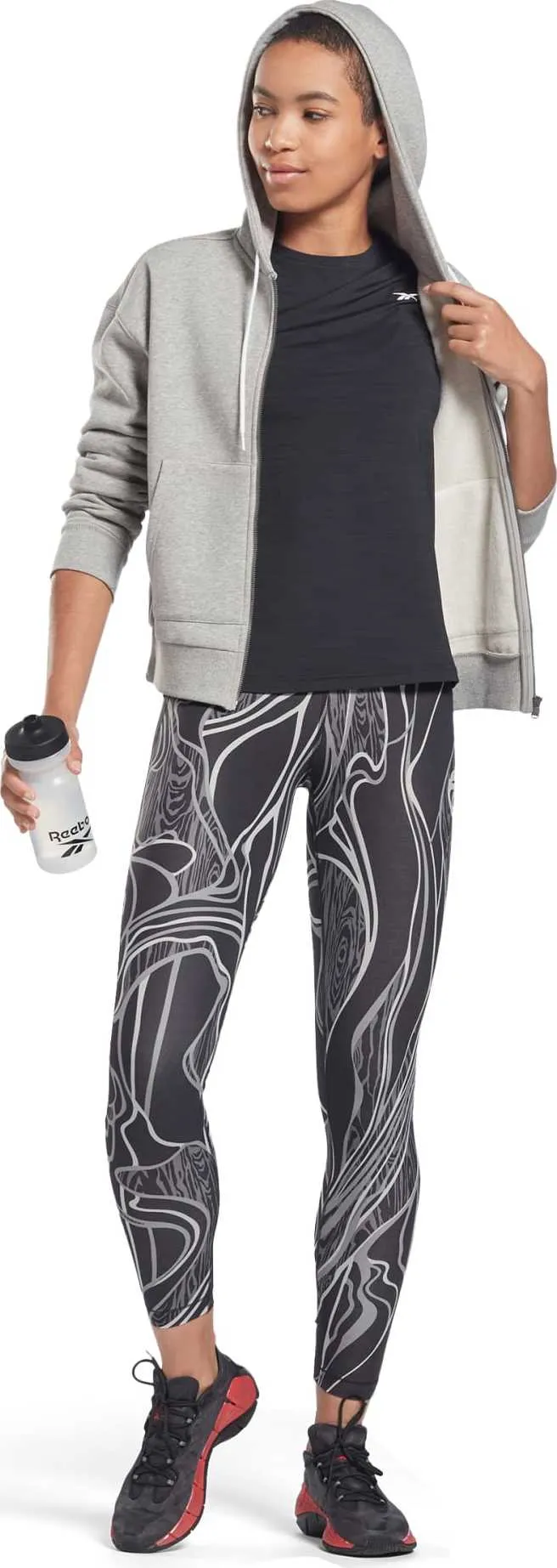 Reebok Women&#x27;s ACTIVCHILL Athletics T-Shirt Black | Buy Reebok Women&#x27;s ACTIVCHILL Athletics T-Shirt Black here | Outnorth