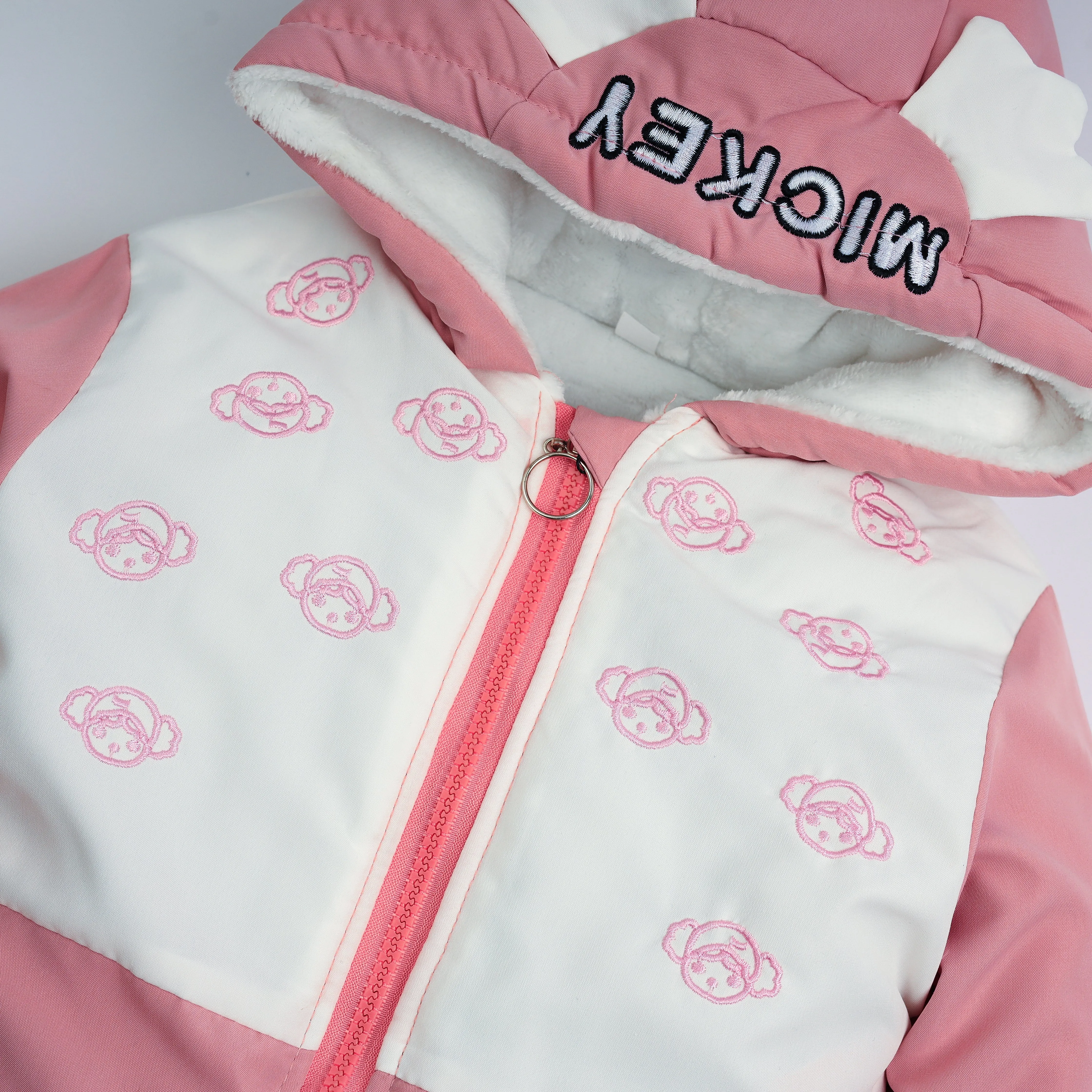 Relaxed-fit Hooded Gabardine Jacket For Girls 7225