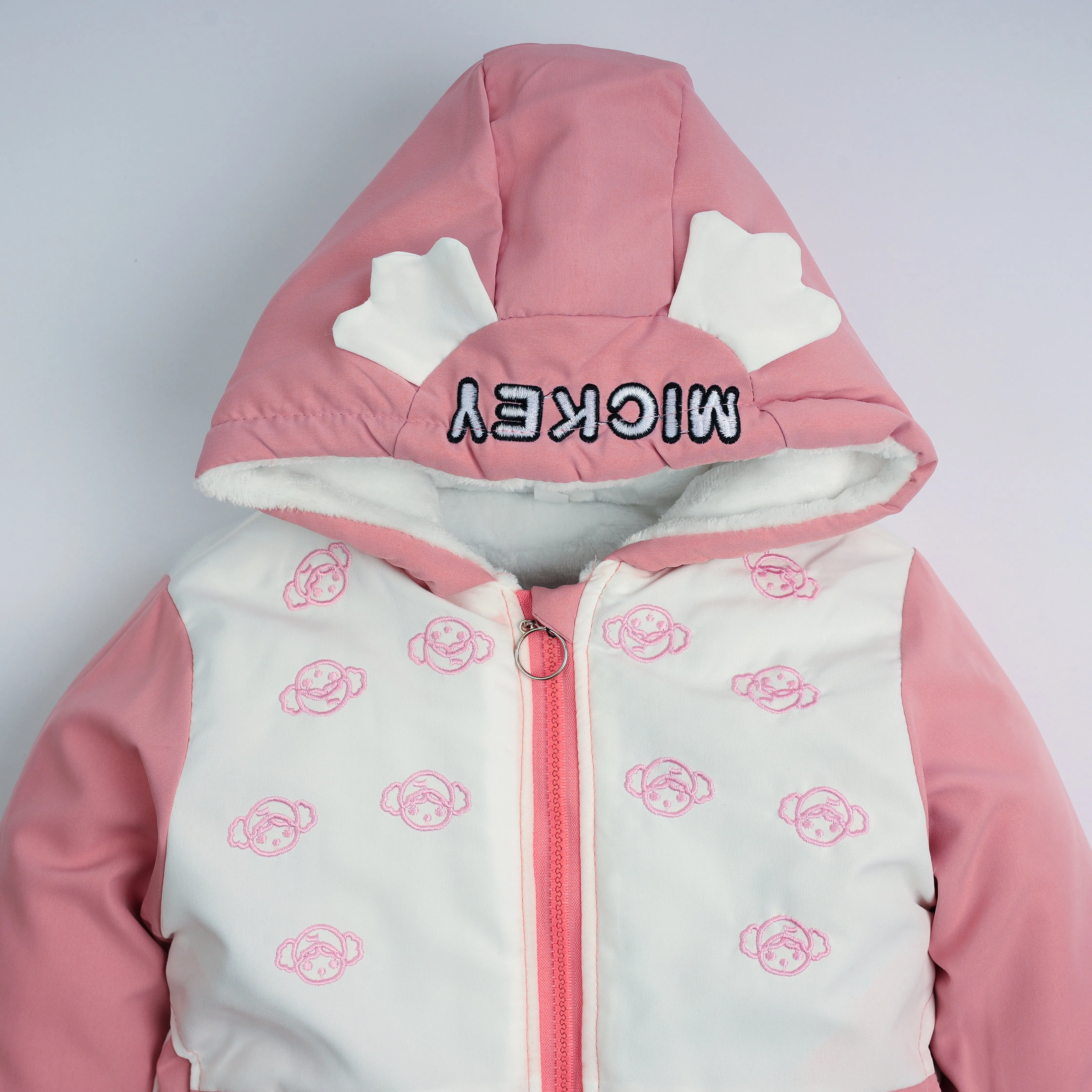Relaxed-fit Hooded Gabardine Jacket For Girls 7225