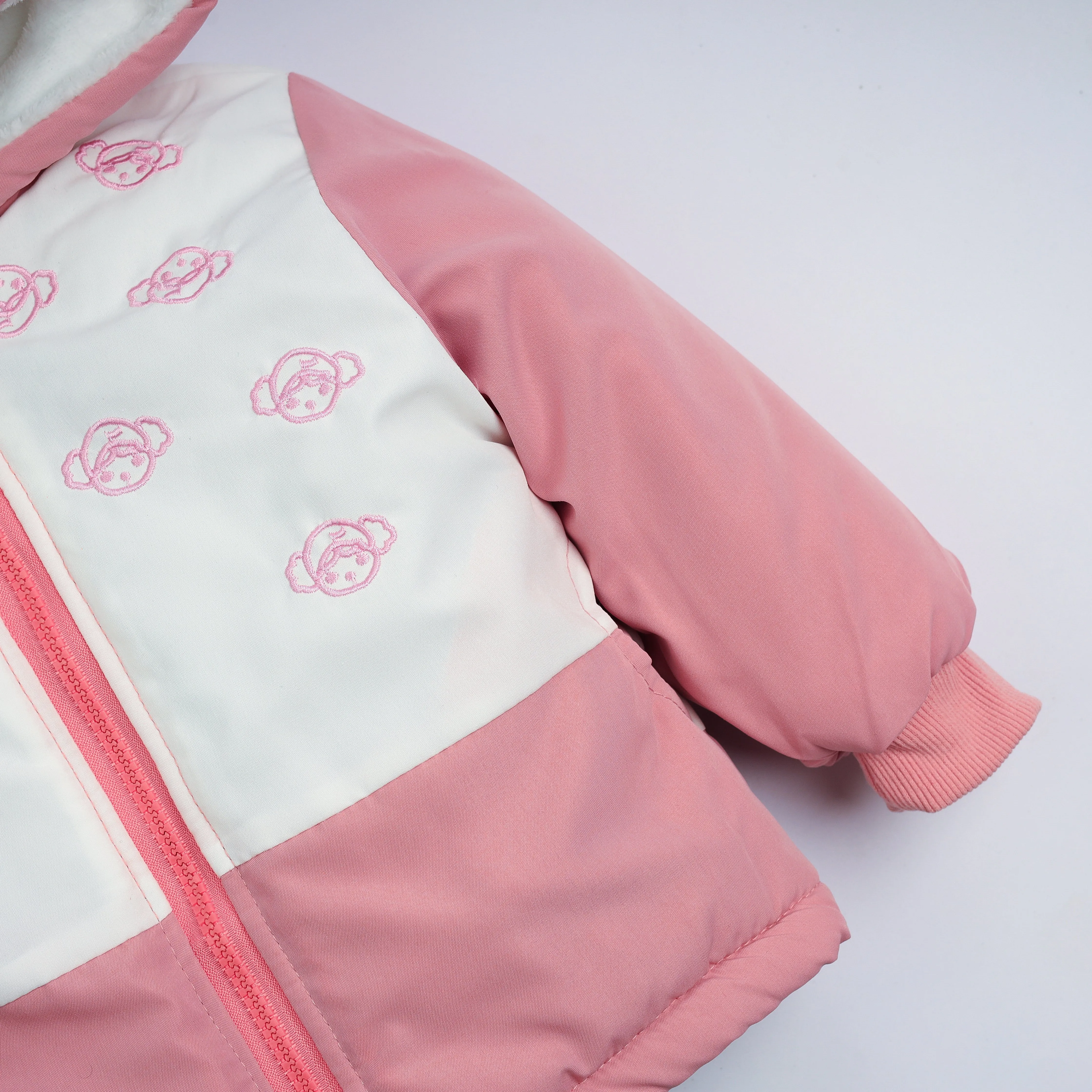 Relaxed-fit Hooded Gabardine Jacket For Girls 7225