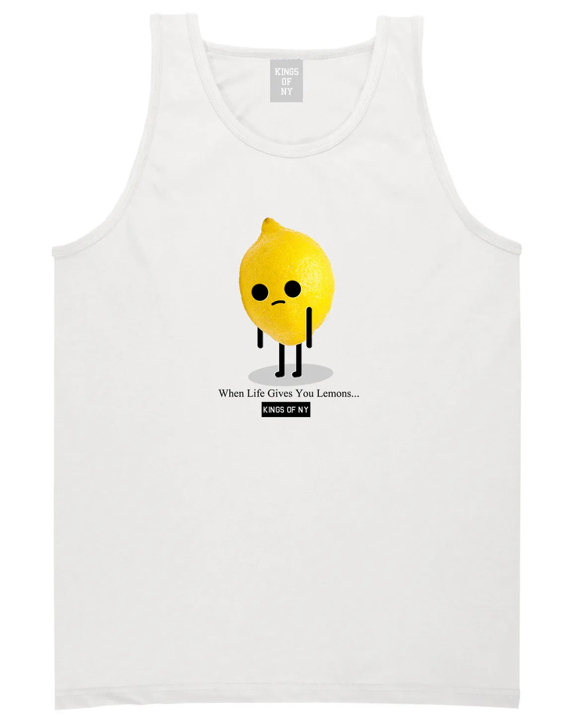 Sad Lemon Tank Top
