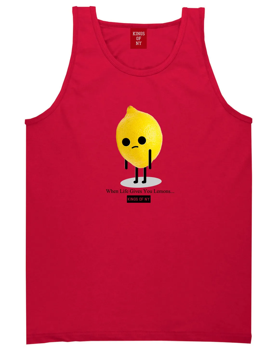 Sad Lemon Tank Top