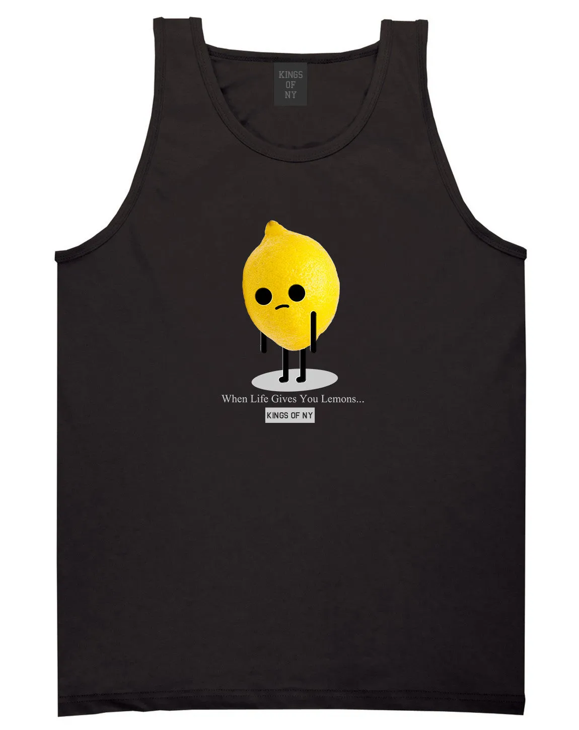 Sad Lemon Tank Top