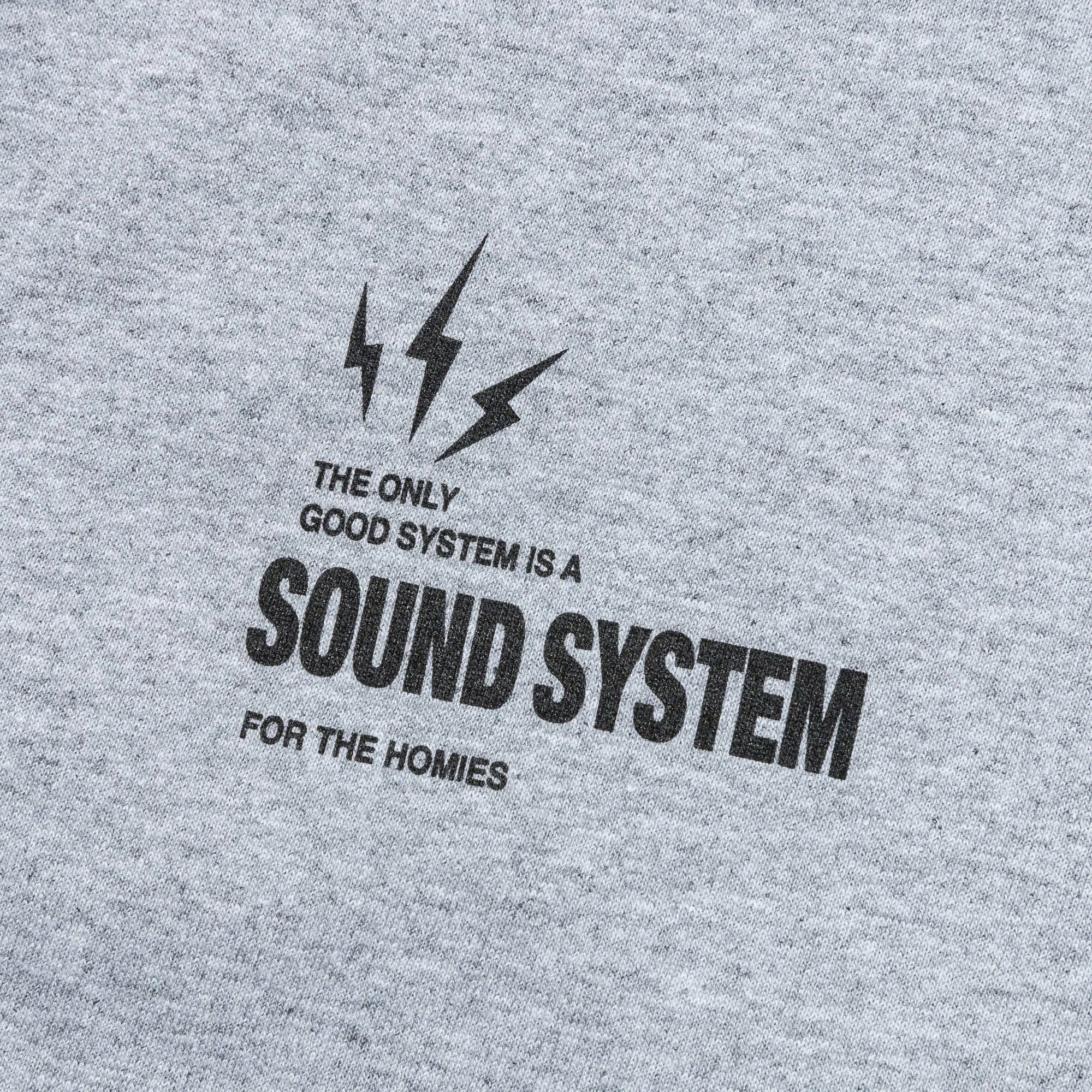 SOUND SYSTEM T-Shirt - Athletic Grey