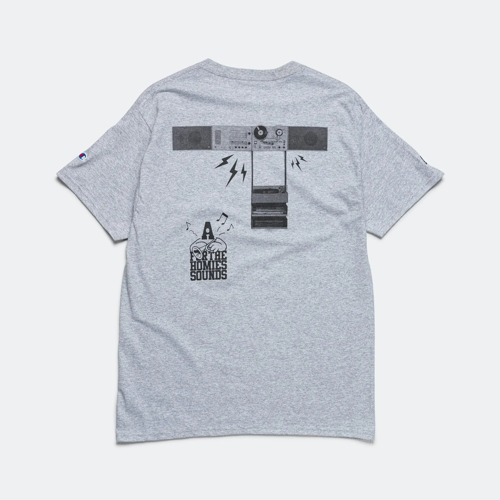 SOUND SYSTEM T-Shirt - Athletic Grey