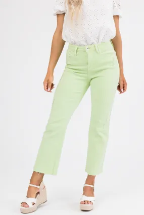 Special A Mint High Rise Straight Leg Jeans