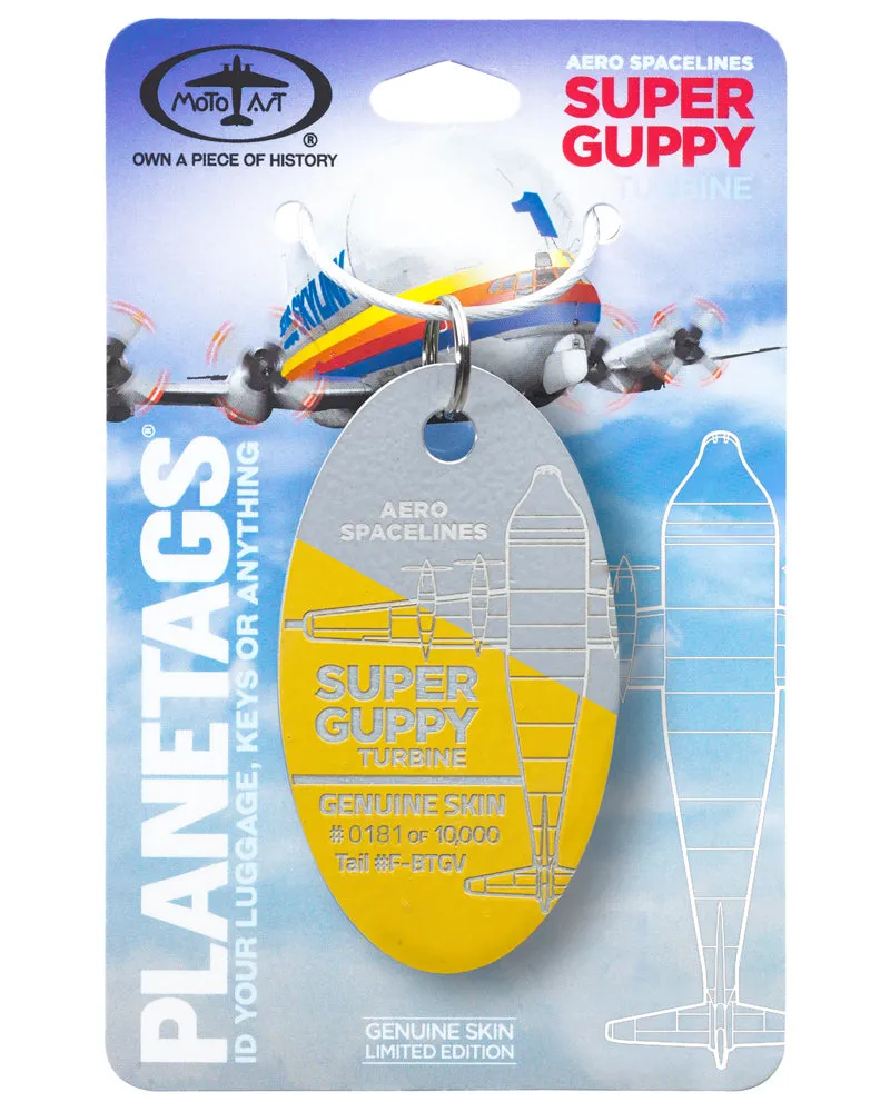 Super Guppy Turbine - PLANETAGS TAIL #F-BTGV