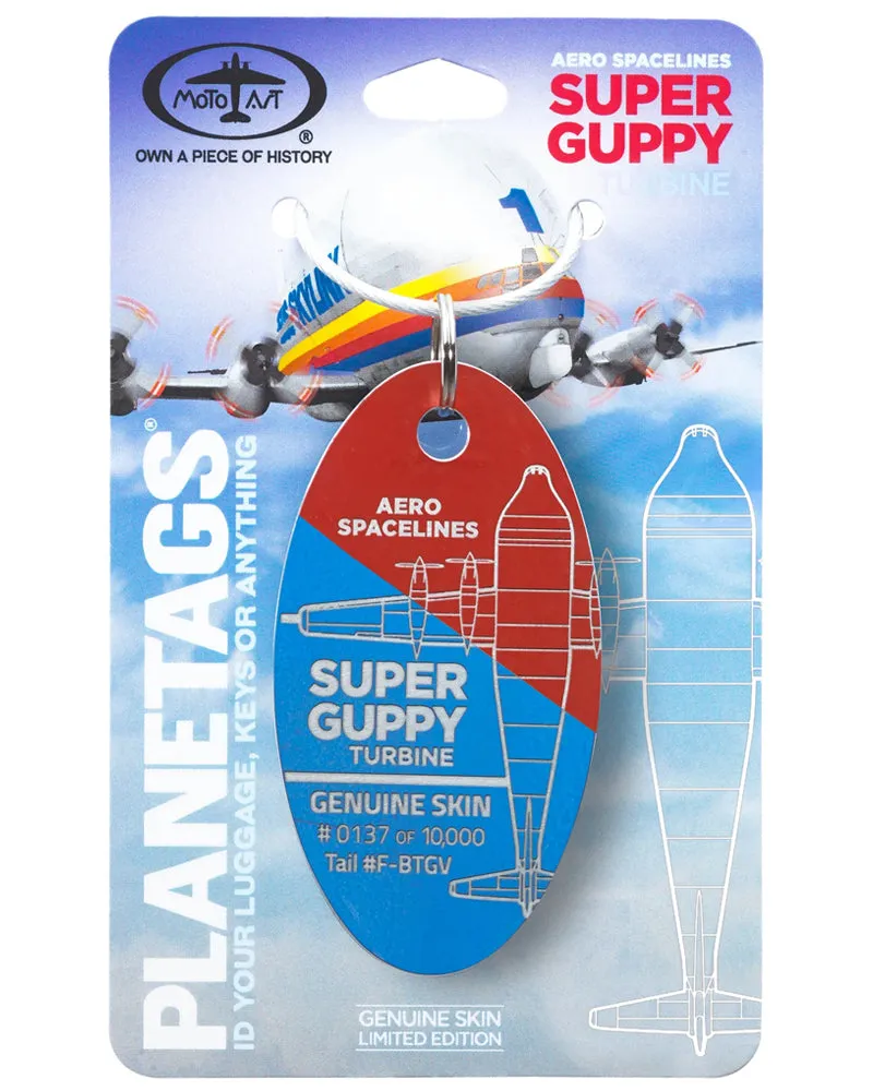 Super Guppy Turbine - PLANETAGS TAIL #F-BTGV