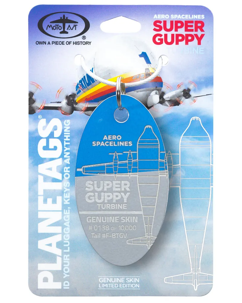 Super Guppy Turbine - PLANETAGS TAIL #F-BTGV