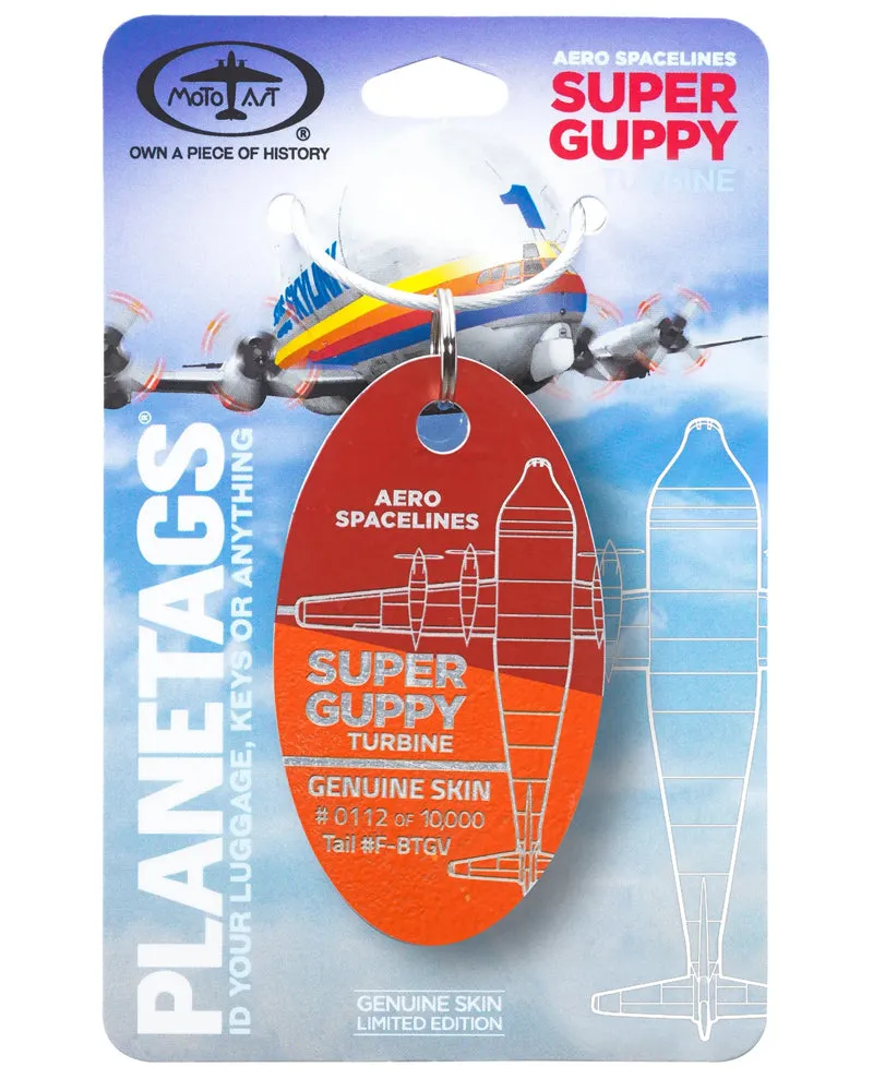 Super Guppy Turbine - PLANETAGS TAIL #F-BTGV