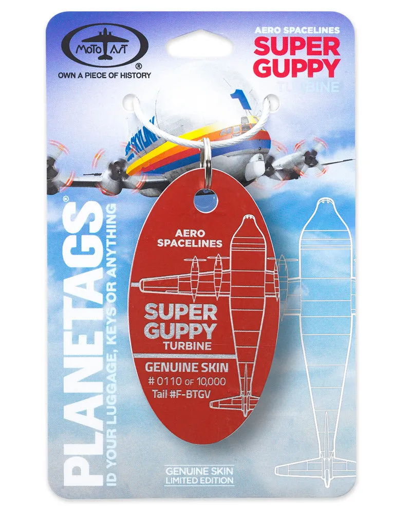 Super Guppy Turbine - PLANETAGS TAIL #F-BTGV