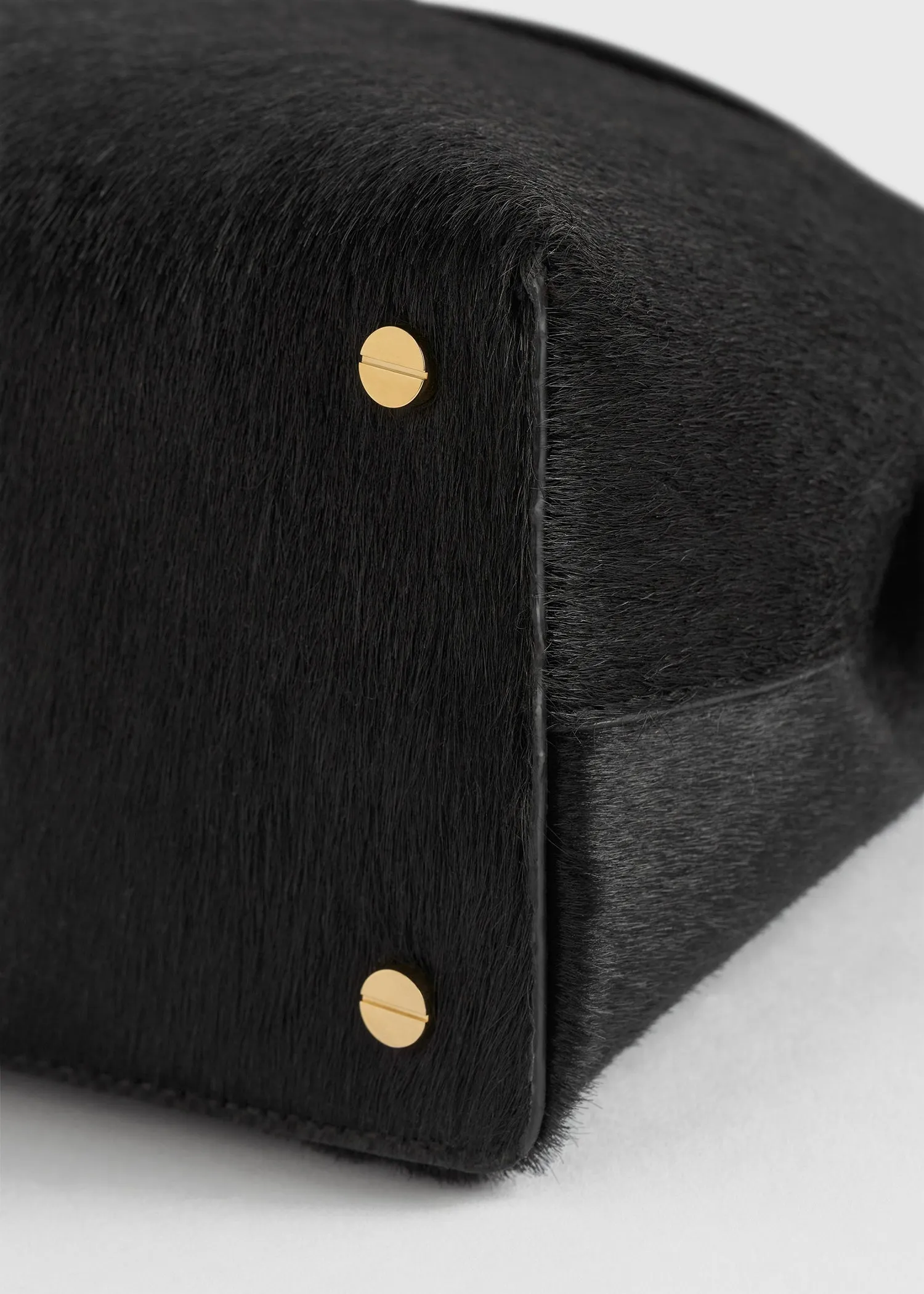 T-Lock pony hair top handle black