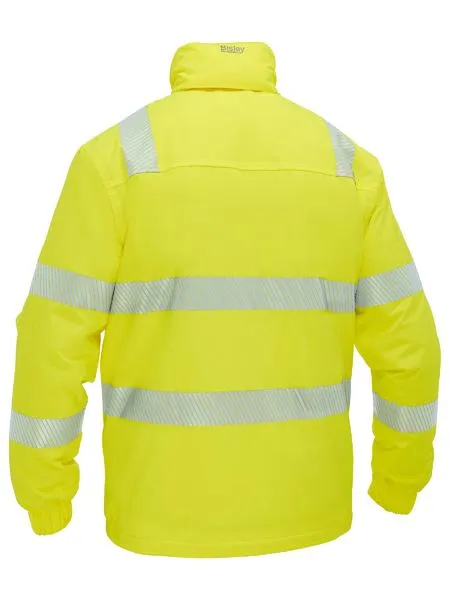 Taped Hi Vis Heated Jacket with Hood - BJ6842T