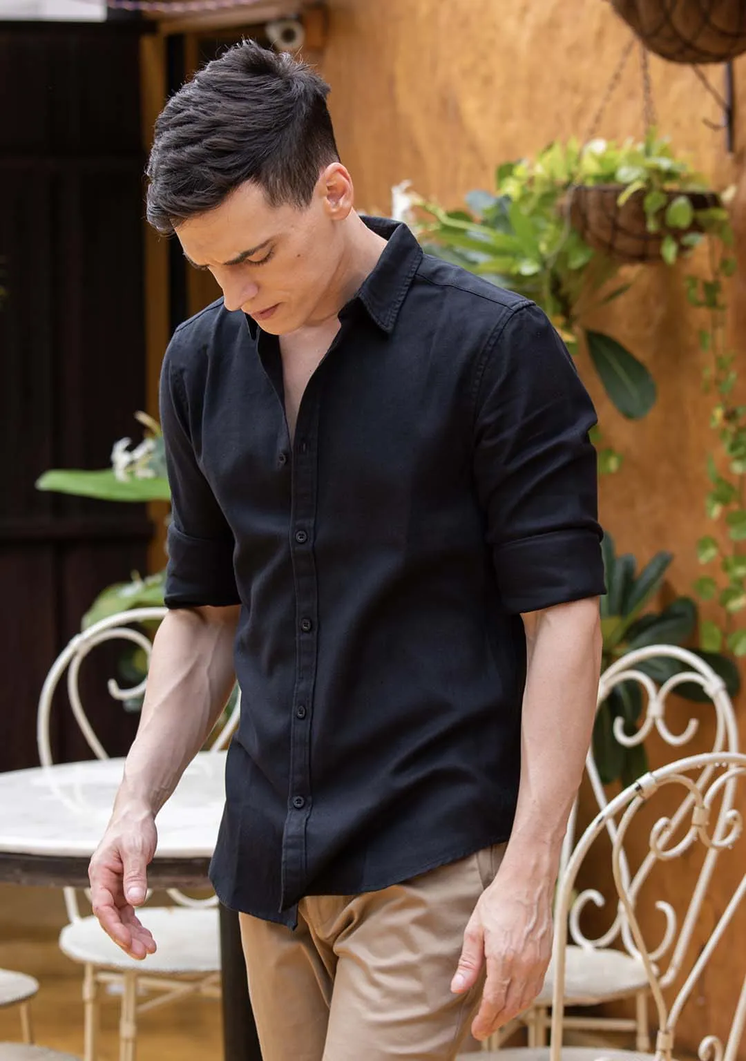 Tencel™ Shirt in Black