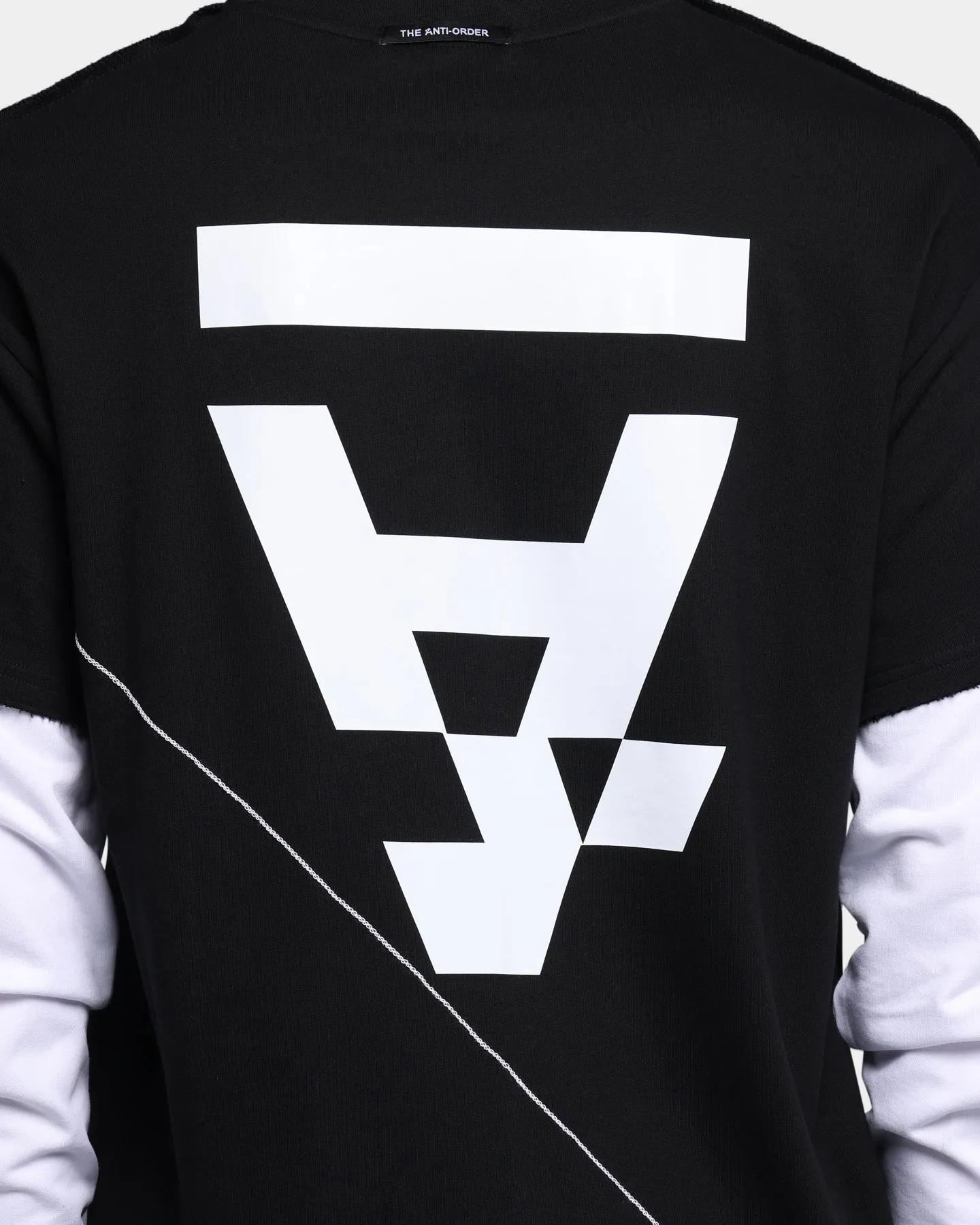 The Anti Order Hyphen ATD Long Sleeve T-Shirt Black/White