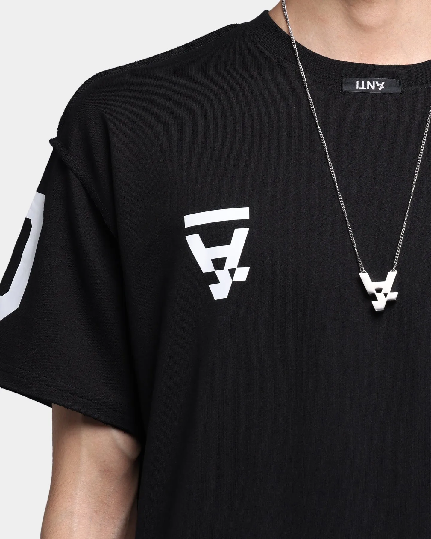 The Anti Order Hyphen ATD Reversible T-Shirt Black